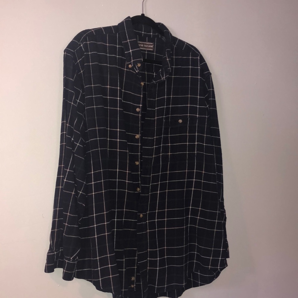 Mens plaid shirt
